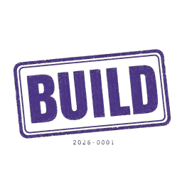 BUILD stamp logo